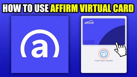 affirm login virtual card